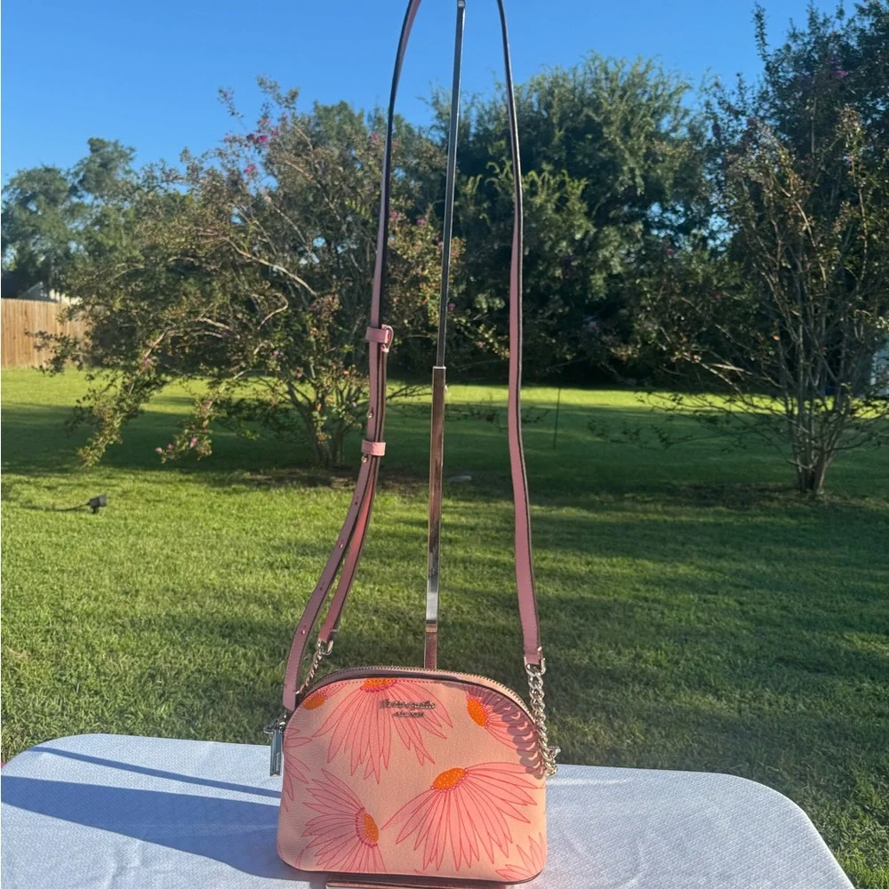 Kate Spade Spencer Falling Flowers Small Dome Crossbody - Picture 3 of 13